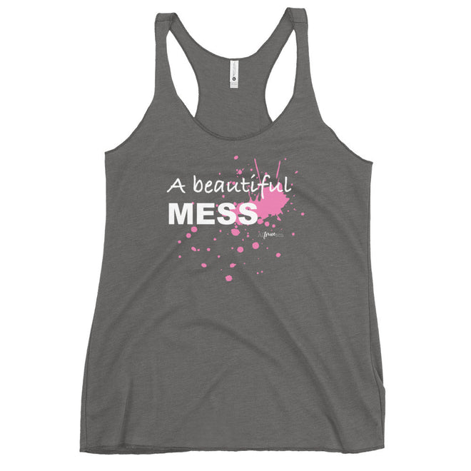 A Beautiful Mess Racerback Tank - altruesm