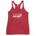 A Beautiful Mess Racerback Tank - altruesm