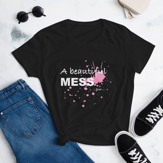 A Beautiful Mess Short Sleeve T-Shirt - altruesm