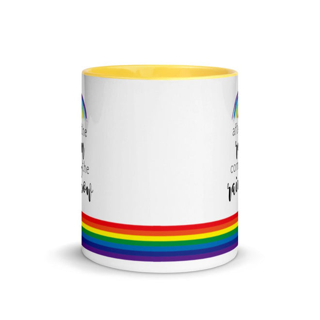 After the Rain Comes the Rainbow Mug - altruesm