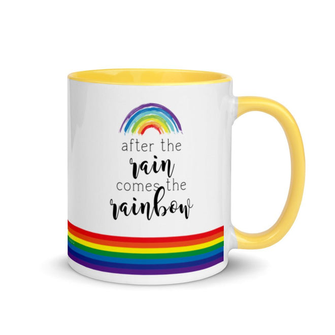After the Rain Comes the Rainbow Mug - altruesm