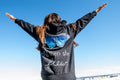 And Then She Flew Butterfly Premium Hoodie - altruesm