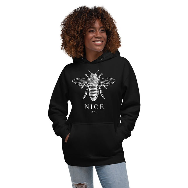 Bee Nice Premium Hoodie - altruesm