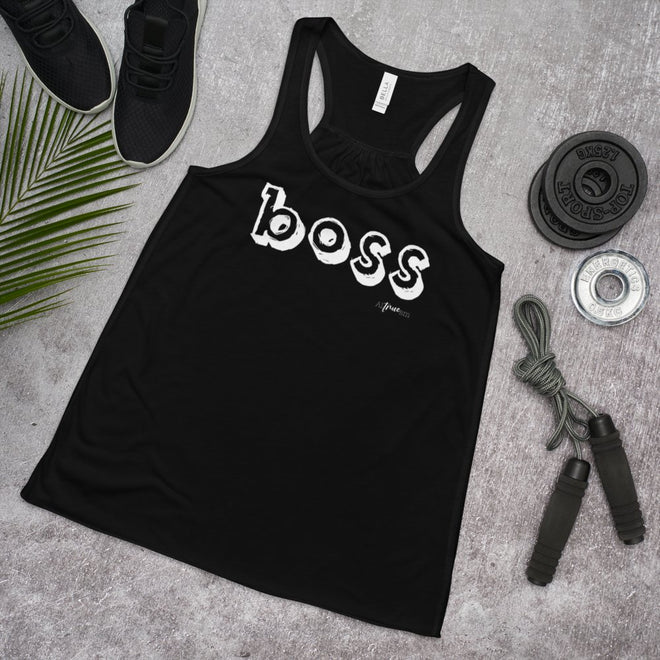 Boss Flowy Racerback Tank - altruesm