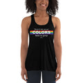 Don't Let Your Colors Fade Flowy Racerback Tank - altruesm
