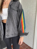 Don't Let Your Colors Fade Jean Jacket - altruesm