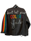 Don't Let Your Colors Fade Jean Jacket - altruesm