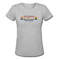 Don't Let Your Colors Fade V - Neck T-Shirt - altruesm