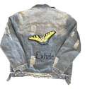 Exhale Butterfly Jean Jacket - altruesm
