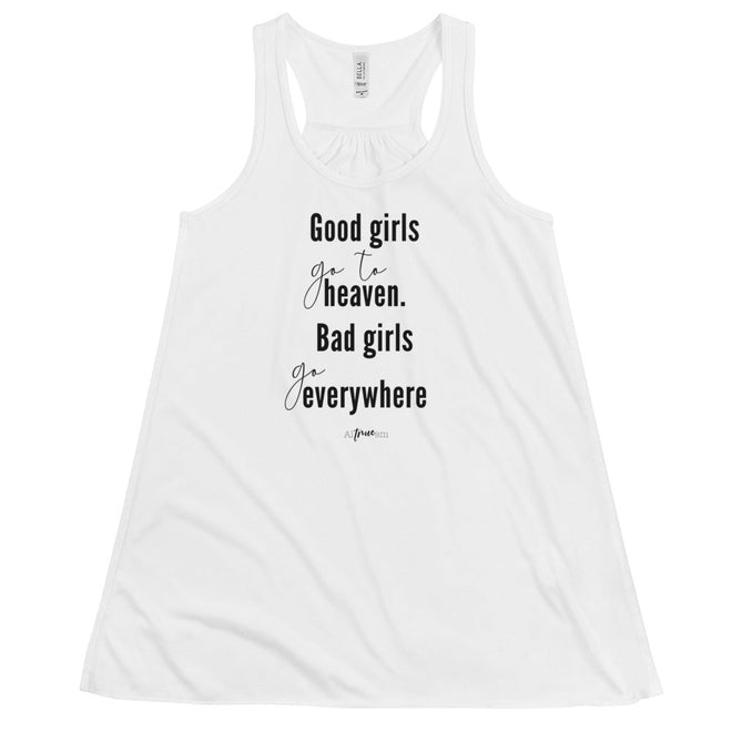 Good Girls Flowy Racerback Tank - altruesm