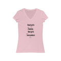 Good Girls Go to Heaven Short Sleeve V - Neck Tee - altruesm