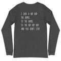 Hip Hop Long Sleeve Tee - altruesm