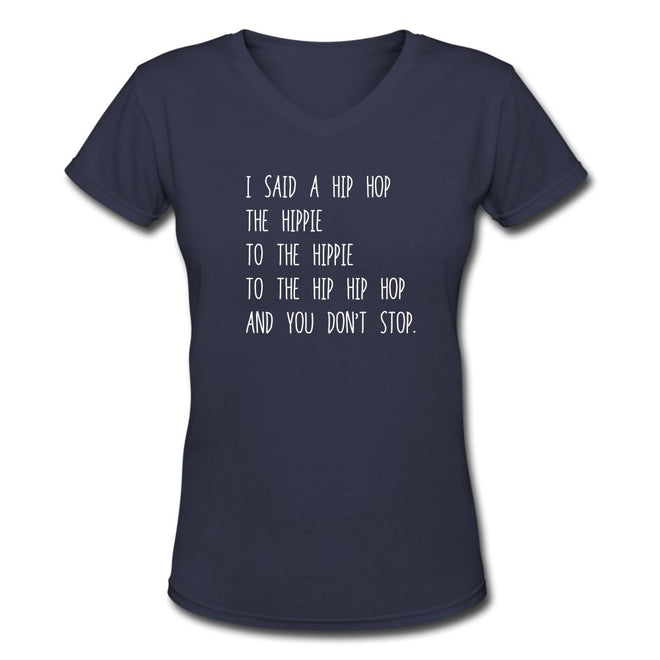 Hip Hop Women's V - Neck T-Shirt - altruesm