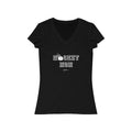 Hockey Mom Short Sleeve V - Neck Tee - altruesm