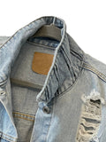 I Love You Sign Language Jean Jacket - altruesm