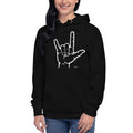 I Love You Sign Language Premium Hoodie - altruesm