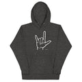 I Love You Sign Language Premium Hoodie - altruesm