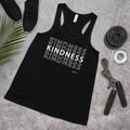 Kindness Flowy Racerback Tank - altruesm
