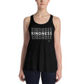 Kindness Flowy Racerback Tank - altruesm