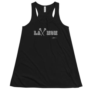 Lax Mom Flowy Racerback Tank - altruesm