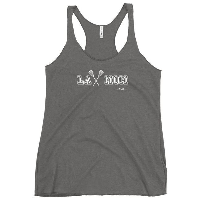 Lax Mom Racerback Tank - altruesm