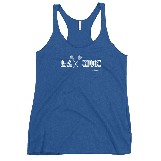 Lax Mom Racerback Tank - altruesm
