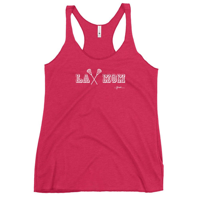 Lax Mom Racerback Tank - altruesm