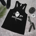 Love You Berry Much Flowy Racerback Tank - altruesm