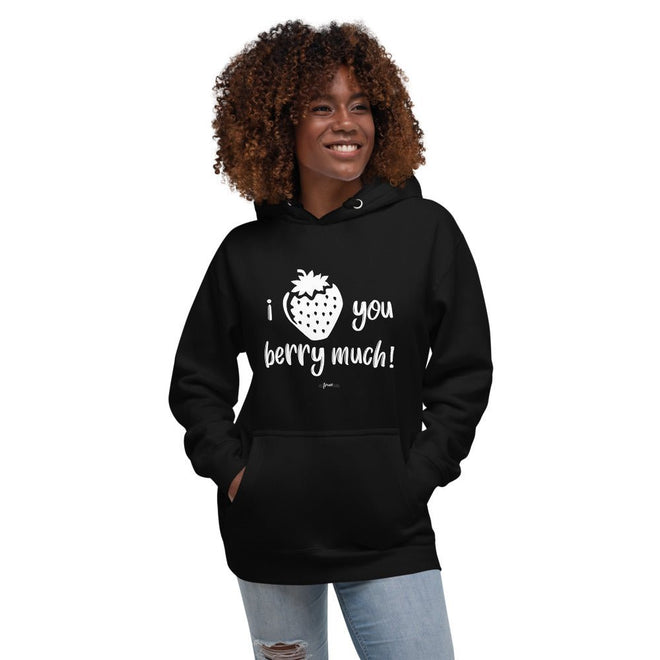 Love you Berry Much Premium Hoodie - altruesm