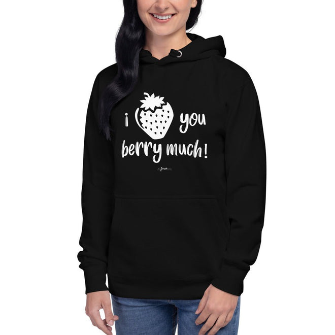 Love you Berry Much Premium Hoodie - altruesm