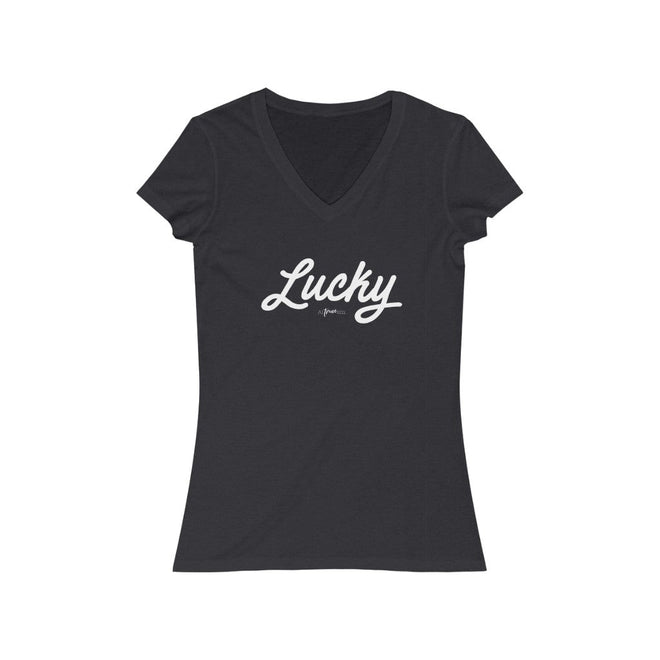 Lucky Short Sleeve V - Neck Tee - altruesm