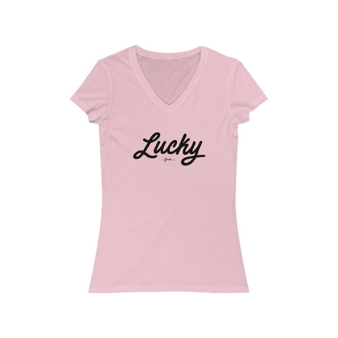 Lucky Short Sleeve V - Neck Tee - altruesm