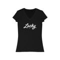 Lucky Short Sleeve V - Neck Tee - altruesm