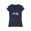 Lucky Short Sleeve V - Neck Tee - altruesm