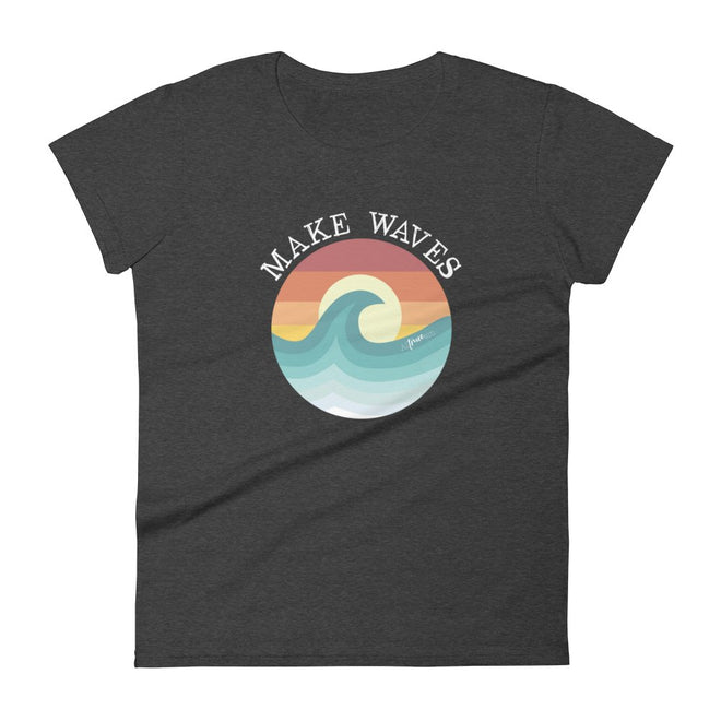 Make Waves Short Sleeve T-Shirt - altruesm