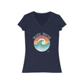 Make Waves Short Sleeve V - Neck Tee - altruesm