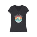 Make Waves Short Sleeve V - Neck Tee - altruesm