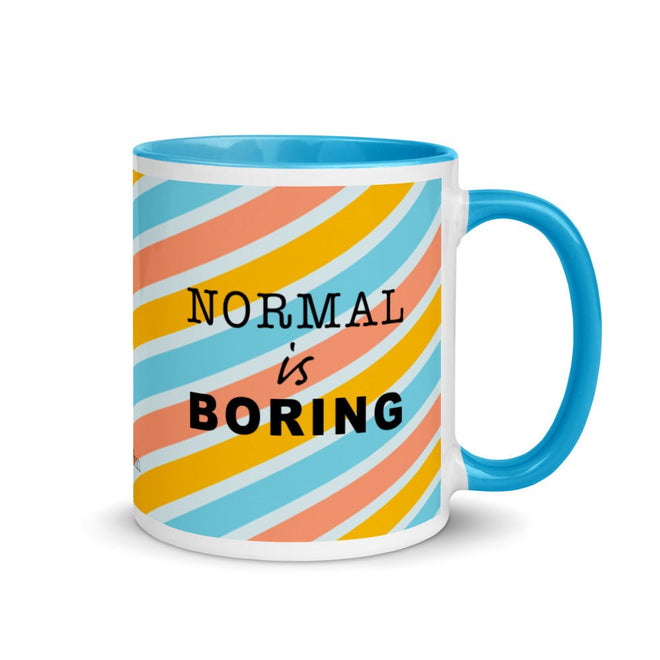 Normal is Boring Mug - altruesm