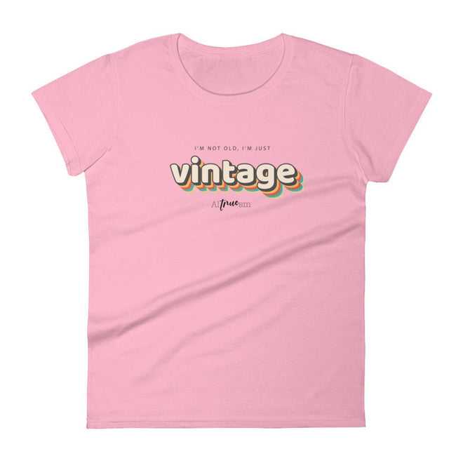 Not Old, Just Vintage Short Sleeve T-Shirt - altruesm