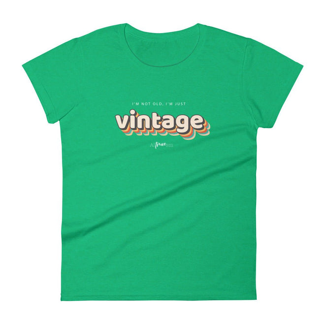 Not Old, Just Vintage Short Sleeve T-Shirt - altruesm