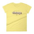 Not Old, Just Vintage Short Sleeve T-Shirt - altruesm
