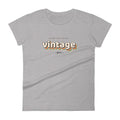 Not Old, Just Vintage Short Sleeve T-Shirt - altruesm