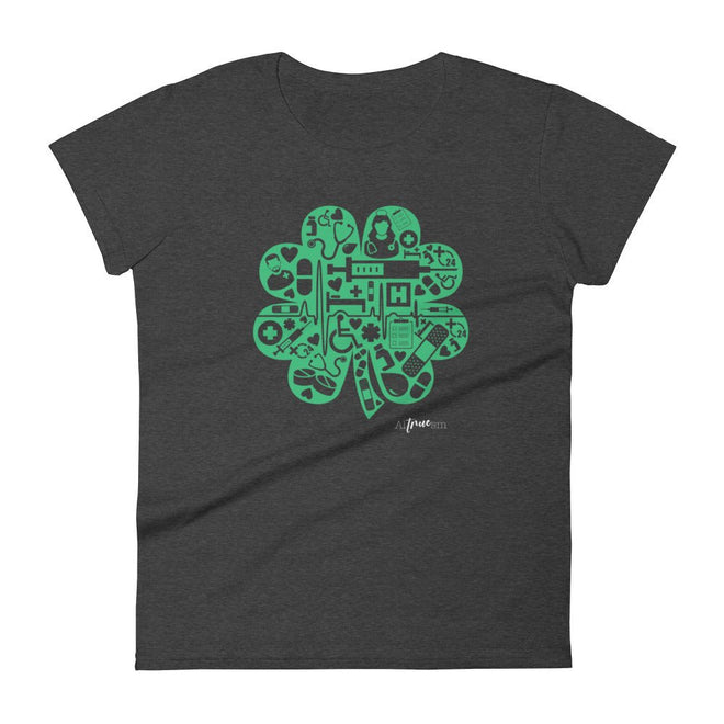 Nurse/Doctor Clover Short Sleeve T-Shirt - altruesm