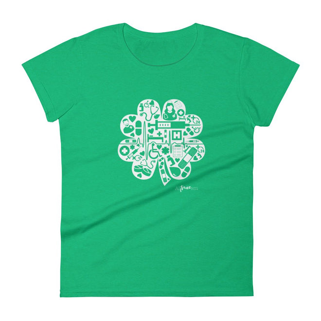 Nurse/Doctor Clover Short Sleeve T-Shirt - altruesm