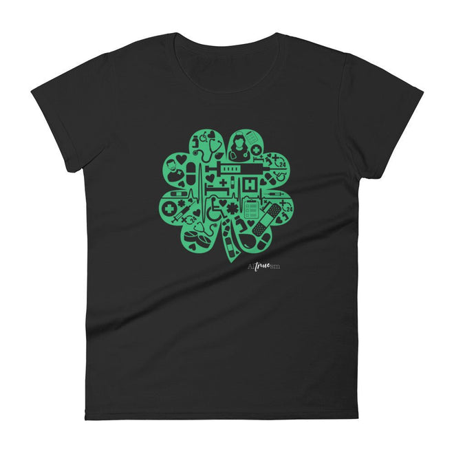Nurse/Doctor Clover Short Sleeve T-Shirt - altruesm