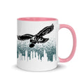 Philadelphia Eagle Over Skyline Mug - altruesm