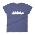 Philadelphia Skyline Short Sleeve T-Shirt - altruesm