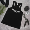 Philly Girl Flowy Racerback Tank - altruesm