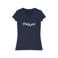Philly Girl Short Sleeve V - Neck Tee - altruesm