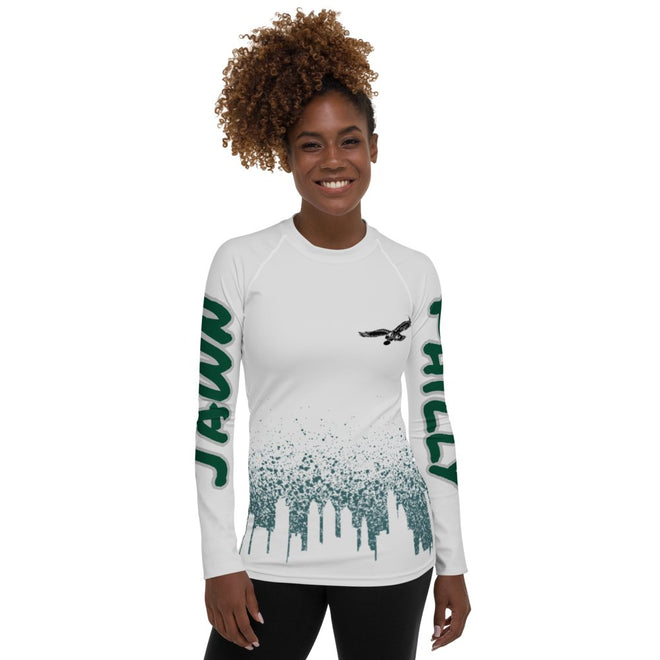 Philly Jawn Skyline Rash Guard - altruesm